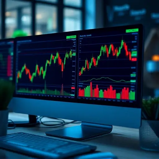 Finance Legend AI trading dashboard showing real-time performance metrics and automated trade execution